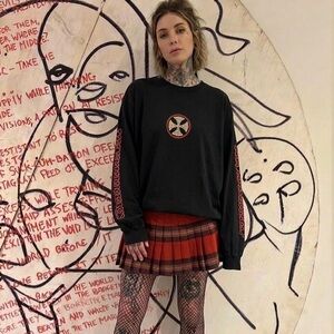 Vintage 90s Courtney Davis Celtic Artist Long Sleeve Shirt
